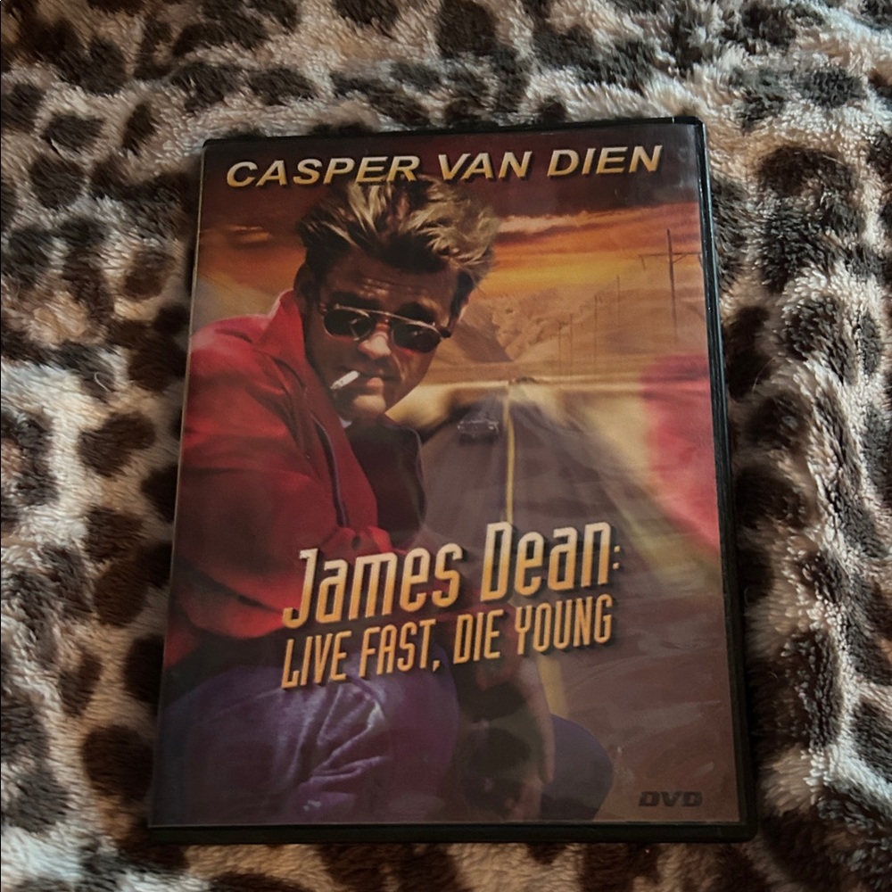 Casper Van Dien "James Dean: Live Fast, Die Young" DVD - Red Jacket Cover